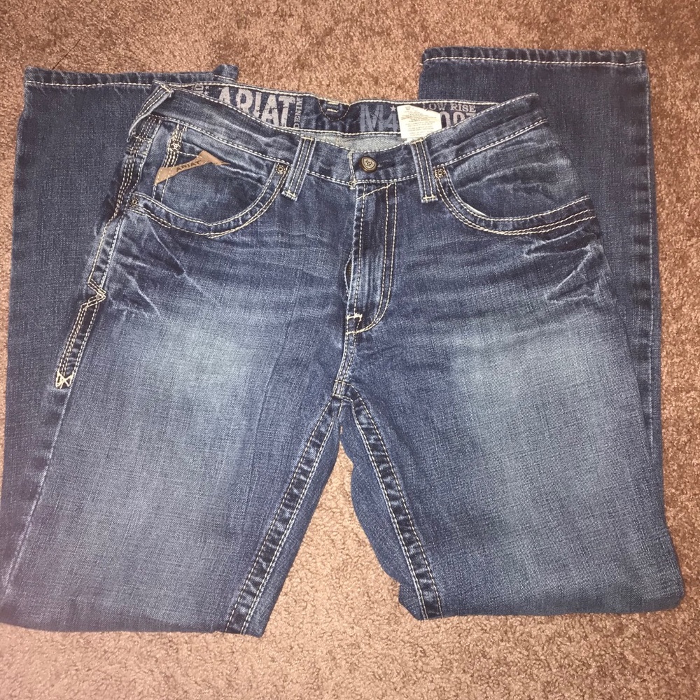 Ariat M4 low rise bootcut jeans